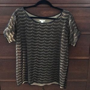 J Crew Lacy Top